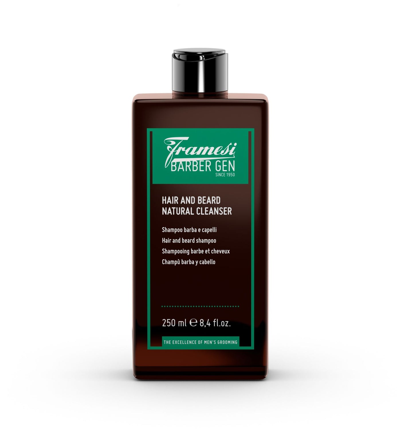 FRAMESI BARBER GEN - HAIR AND BEARD NATURAL CLEANSER 250ml